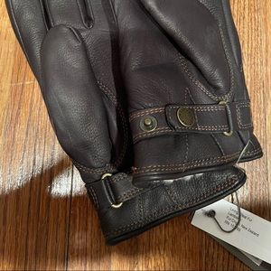 Hestra leather Deerskin lamb fur size 9